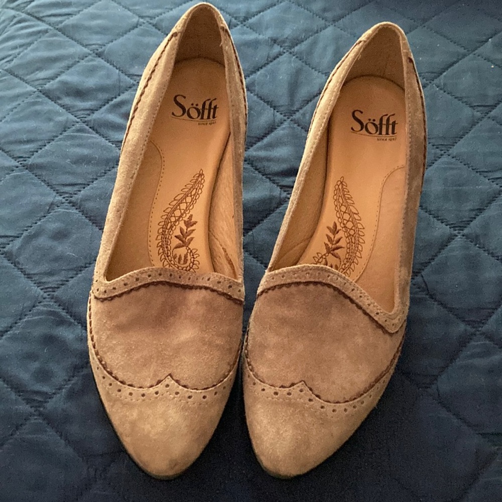 Sofft Suede/leather Heels